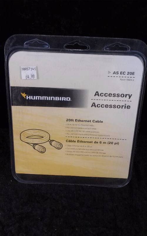 lot 282 image: Hummingbird Ethernet Cable, 20 FT, AS EC 20E, PN 720073-1