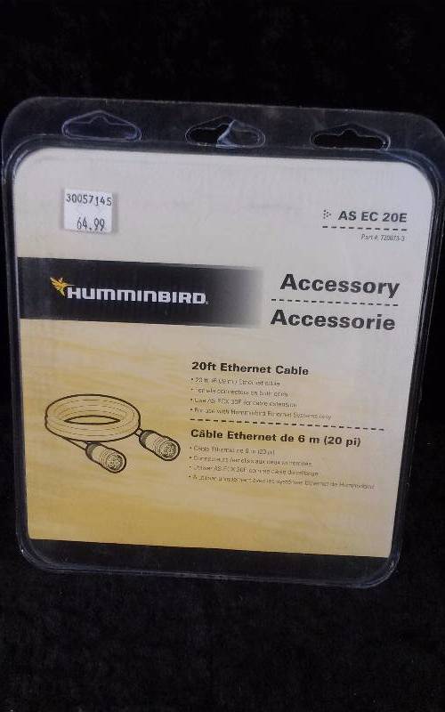 lot 283 image: Hummingbird Ethernet Cable, 20 FT, AS EC 20E, PN 720073-1