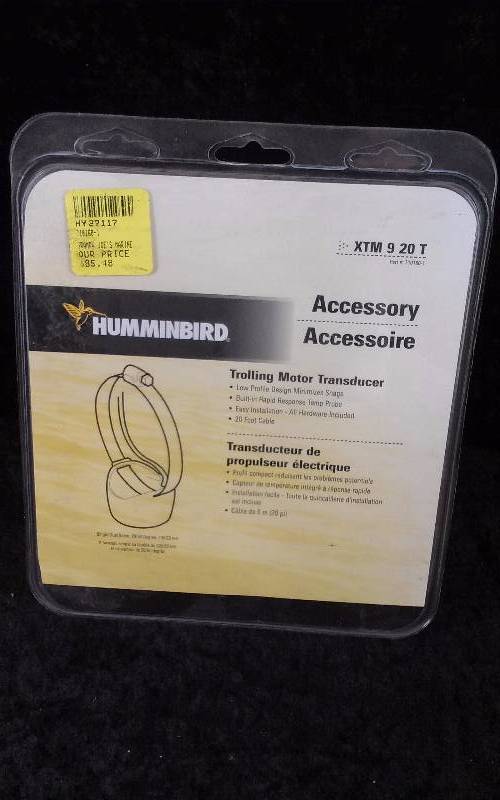 lot 300 image: Hummingbird Trolling Motor Transducer, XTM 9 20 T, PN 710160-1