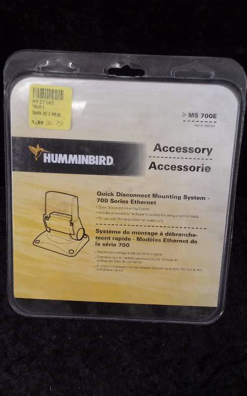 lot 306 image: Hummingbird Quick Disconnect Mounting Syste for 700 Series Ethernet, MS 700E, PN 740119-1