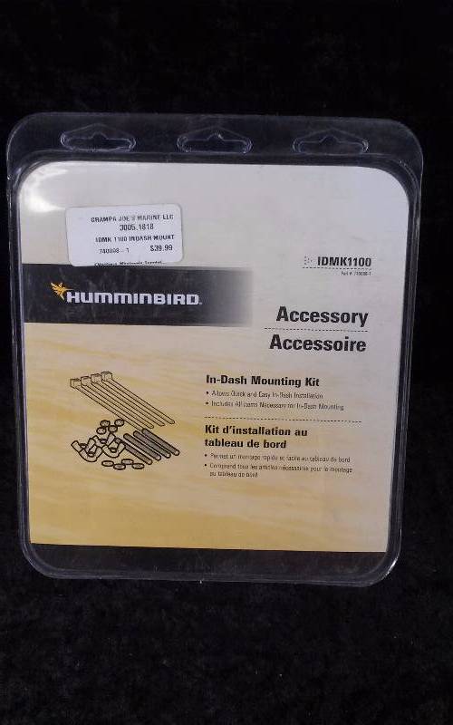 lot 313 image: Hummingbird In-Dash Mounting Kit, IDMK1100, PN 740098-1
