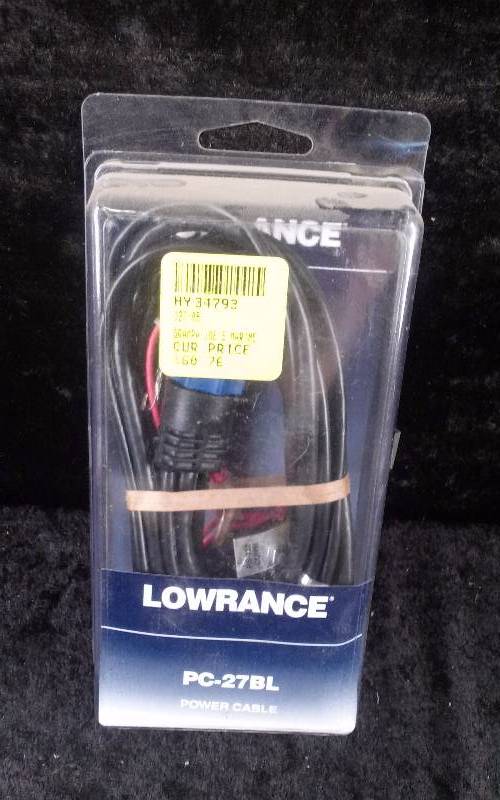 lot 353 image: Lowrance Power Cable, PC-27BL