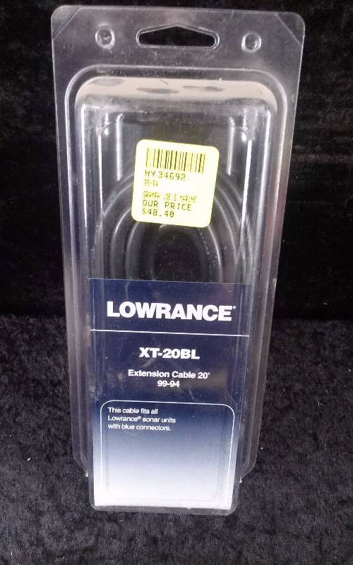 lot 360 image: Lowrance Extension Cable, 20 FT, XT-20BL, PN 99-94