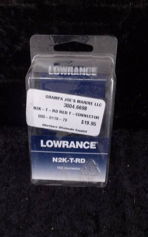 lot 365 image: Lowrance TEE Connector, N2K-T-RD