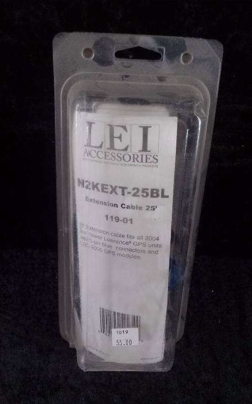 lot 374 image: LEI Accessories Extension Cable, 25 FT, N2KEXT-25BL, PN 119-01