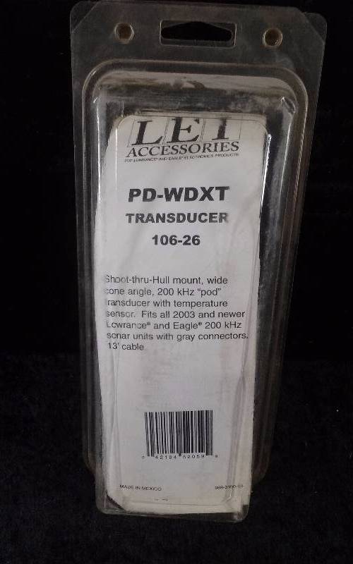 lot 378 image: LEI Accessories Transducer, PD-WDXT, PN 106-26