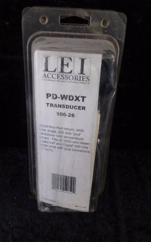 lot 379 image: LEI Accessories Transducer, PD-WDXT, PN 106-26