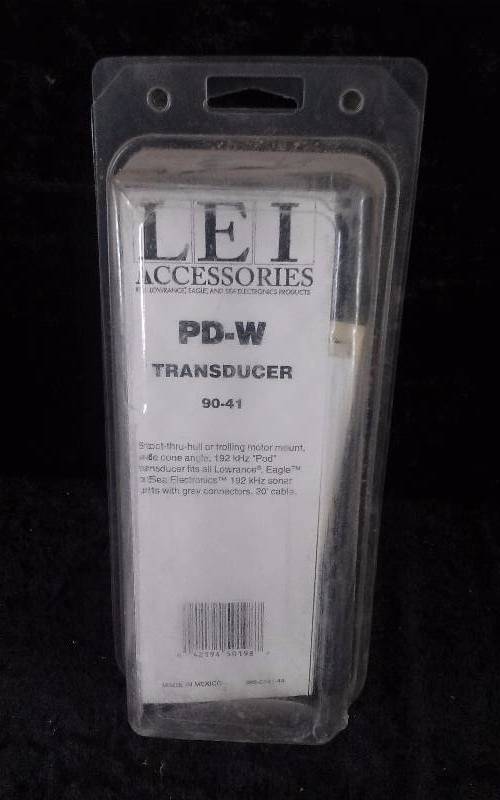 lot 382 image: LEI Accessories Transducer, PD-W, PN 90-41
