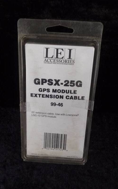 lot 391 image: LEI Accessories GPS Module Extension Cable, GPSX-25G, PN 99-46