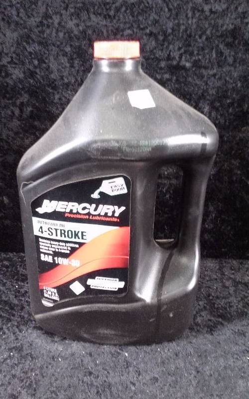 lot 458 image: OIL - Mercury Outboard, 4-Stroke, SAE 10W-30, 1 Gallon