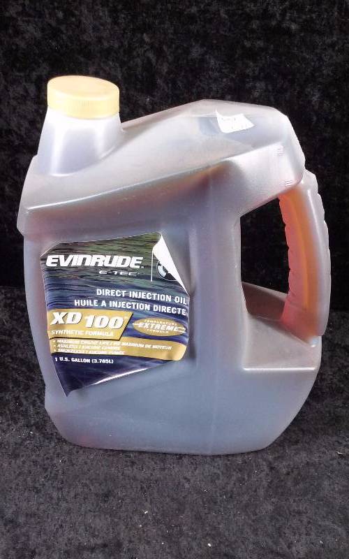 lot 462 image: OIL - Evinrude E-Tec Direct Injection, XD100, 1 Gallon