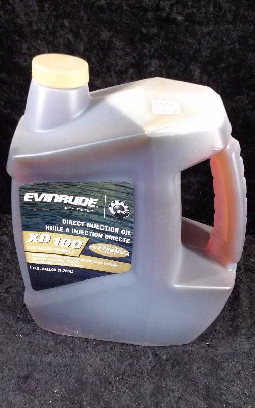 lot 463 image: OIL - Evinrude E-Tec Direct Injection, XD100, 1 Gallon