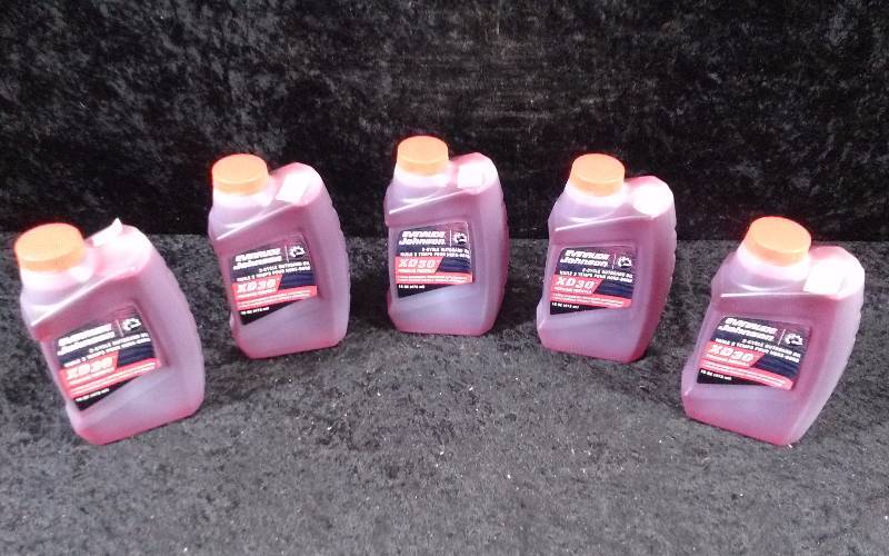 lot 503 image: OIL - (5) Evinrude XD30, 2-Cycle Outboard Oil, 16ozeach