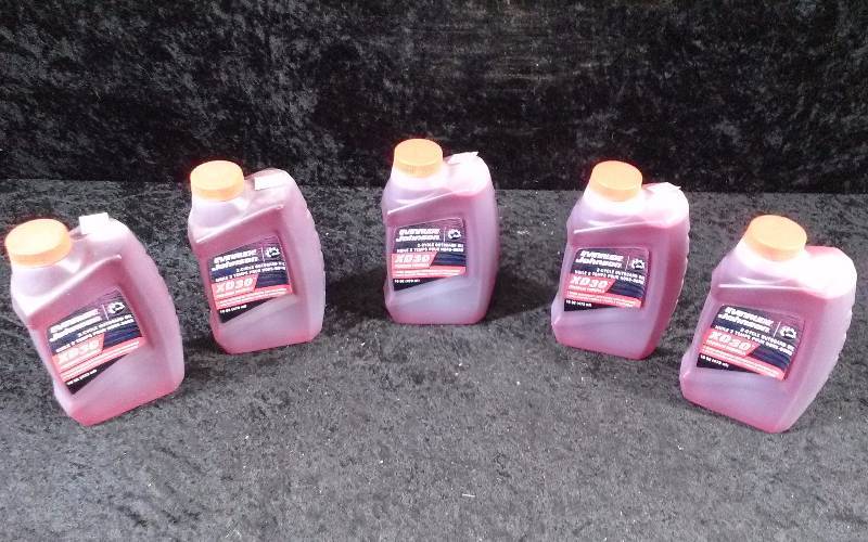 lot 504 image: OIL - (5) Evinrude XD30, 2-Cycle Outboard Oil, 16ozeach