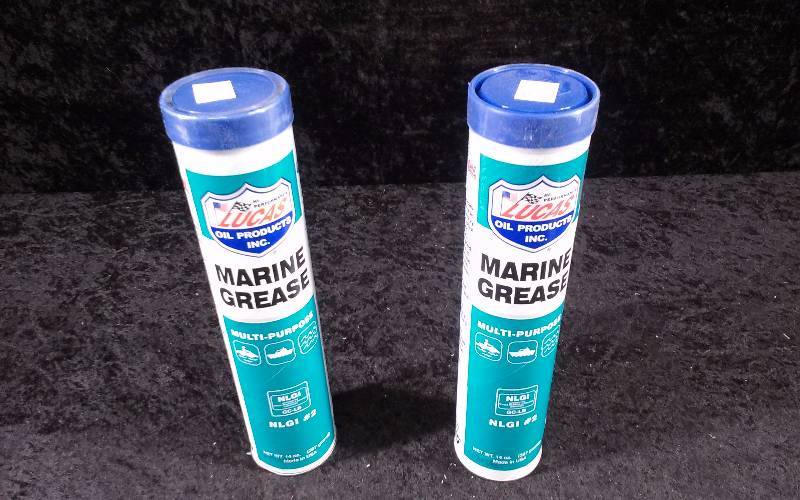lot 595 image: GREASE - (2) Lucas Oil Marine Grease, 14ozeach