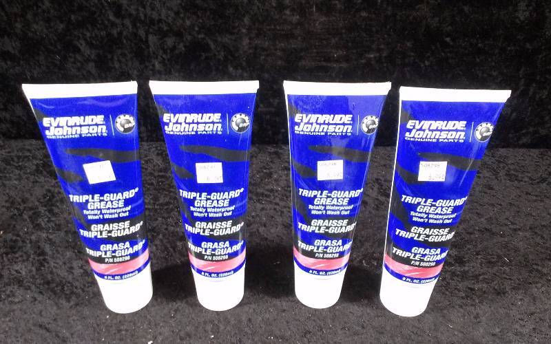 lot 602 image: (4) Evinrude Triple Guard Grease, 8ozeach