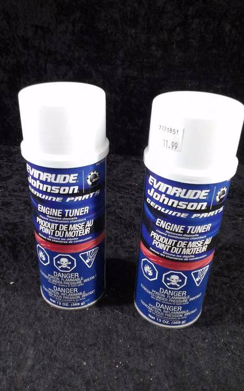 lot 605 image: (2) Evinrude Engine Tuner, 13ozeach