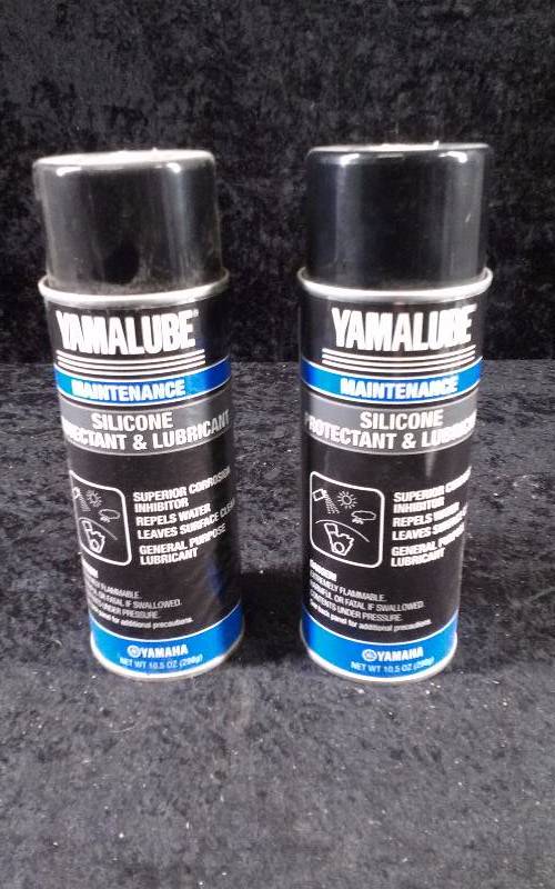 lot 622 image: (2) Yamalube Maintenance Silicone Protectant & Lubricant, 10.5ozeach