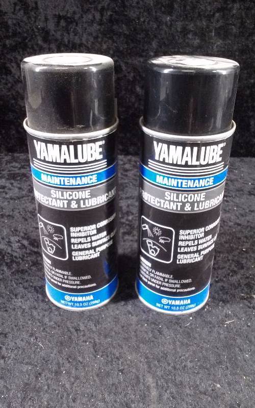 lot 626 image: (2) Yamalube Maintenance Silicone Protectant & Lubricant, 10.5ozeach