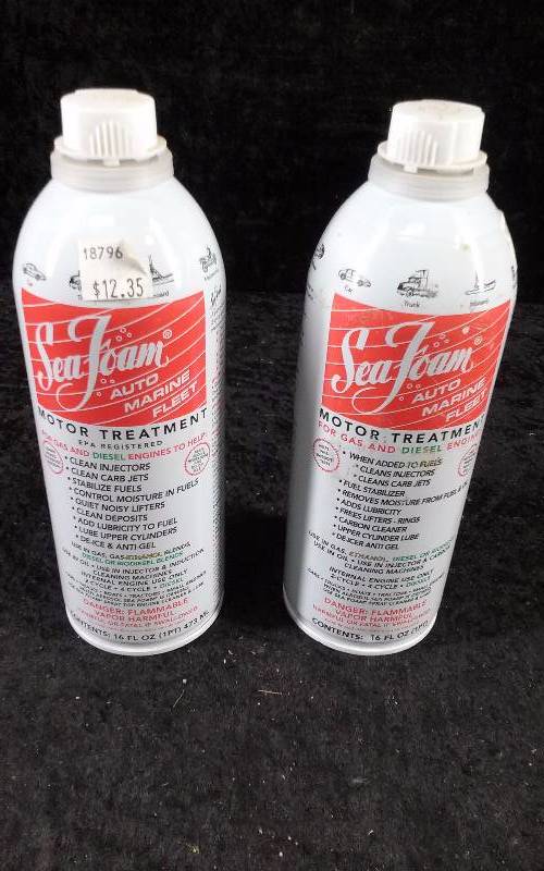 lot 629 image: (2) Seafoam Motor Treatment, 16ozeach