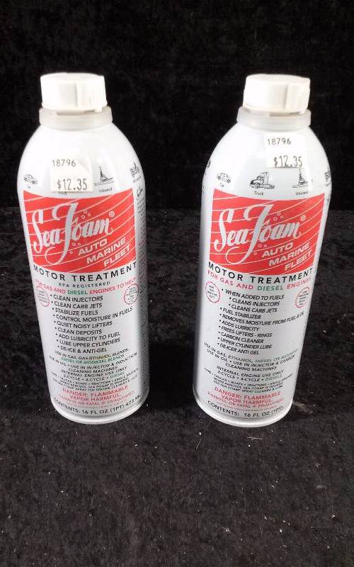 lot 630 image: (2) Seafoam Motor Treatment, 16ozeach