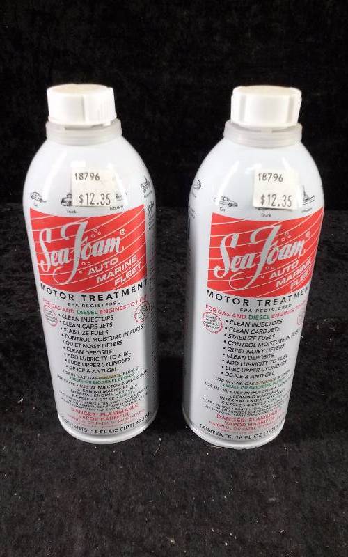 lot 631 image: (2) Seafoam Motor Treatment, 16ozeach