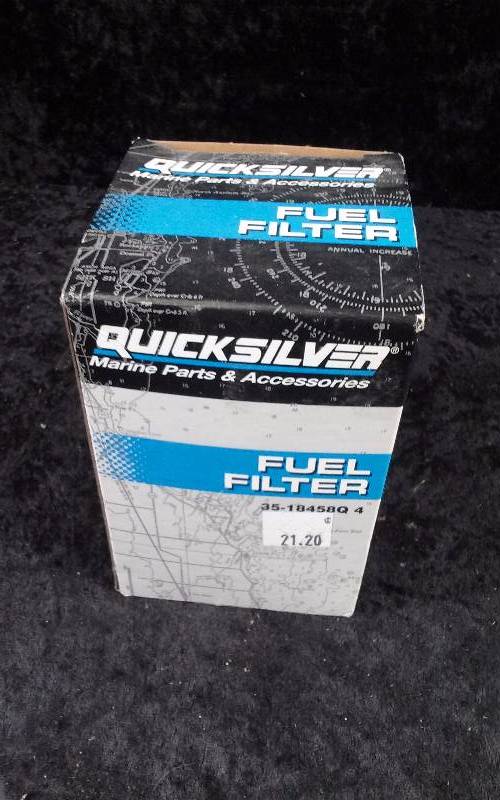 lot 661 image: FILTER - (1) Quicksilver Fuel Filter, PN 35-18458Q4