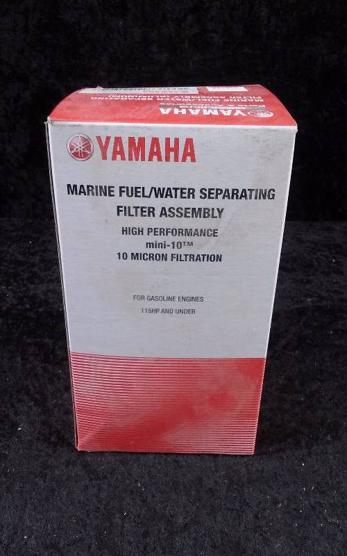 lot 683 image: FILTER - (1) Yamaha Marine FuelWater Separating Filter AY, Alum, PN MAR-MINIF-LT-AS