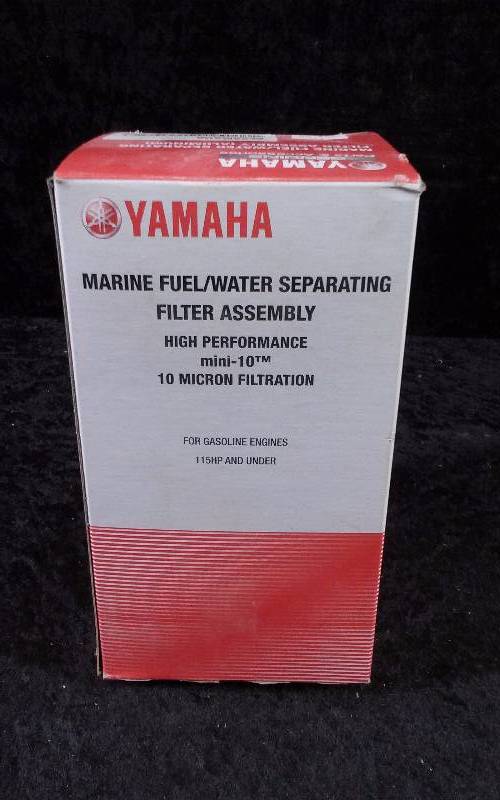 lot 684 image: FILTER - (1) Yamaha Marine FuelWater Separating Filter AY, Alum, PN MAR-MINIF-LT-AS