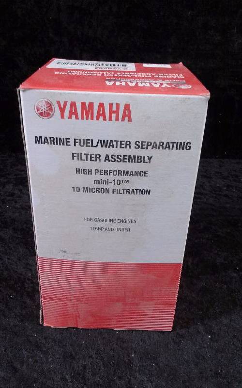 lot 690 image: FILTER - (1) Yamaha Marine FuelWater Separating Filter AY, Alum, PN MAR-MINIF-LT-AS