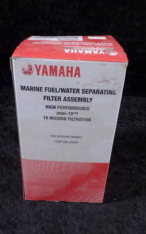 lot 691 image: FILTER - (1) Yamaha Marine FuelWater Separating Filter AY, Alum, PN MAR-MINIF-LT-AS
