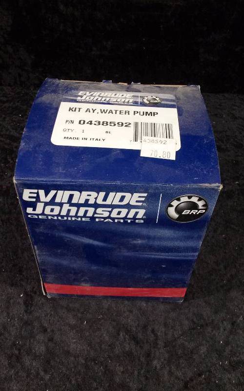 lot 694 image: Evinrude Water Pump Kit, PN 0438592