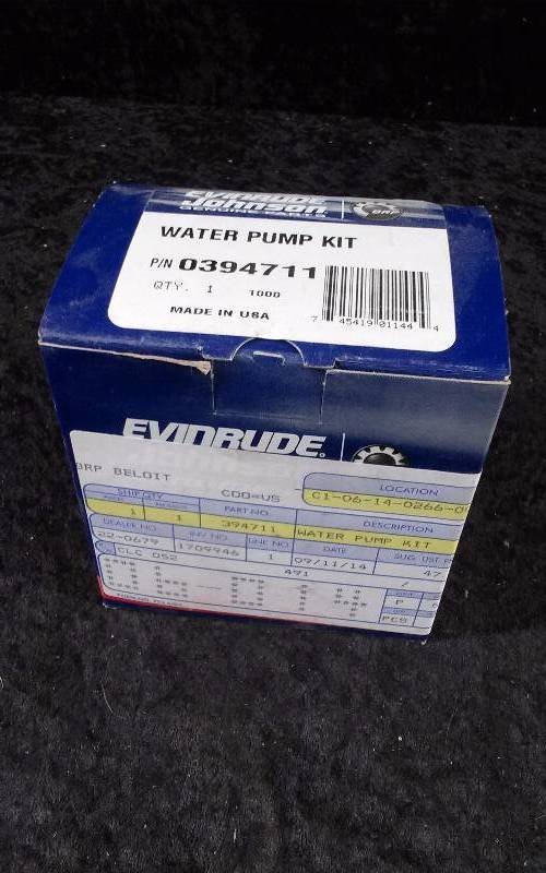 lot 695 image: Evinrude Water Pump Kit, PN 0394711