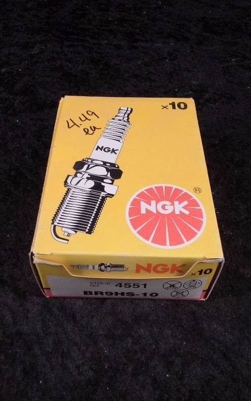 lot 697 image: SPARKPLUG - (10) NGK 4551BR9HS-10 1