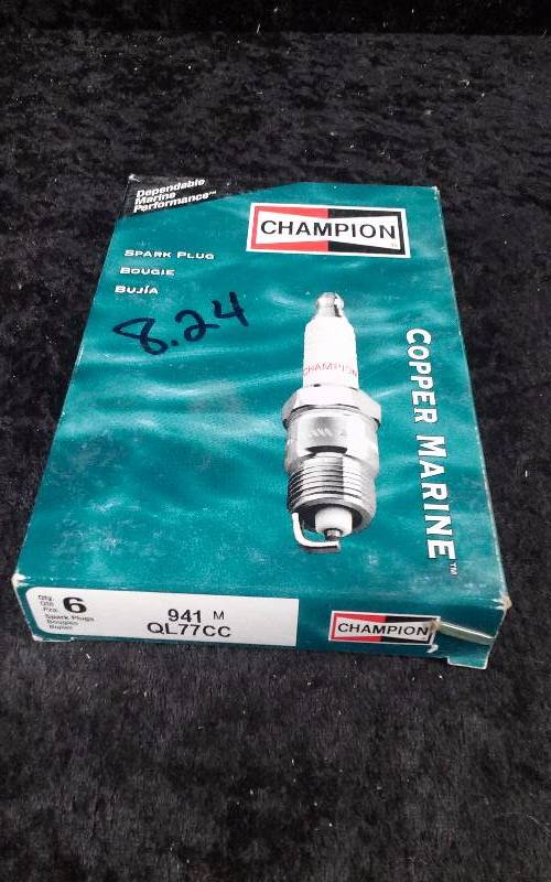 lot 739 image: SPARKPLUG - (6) Champion 941 MQL77CC