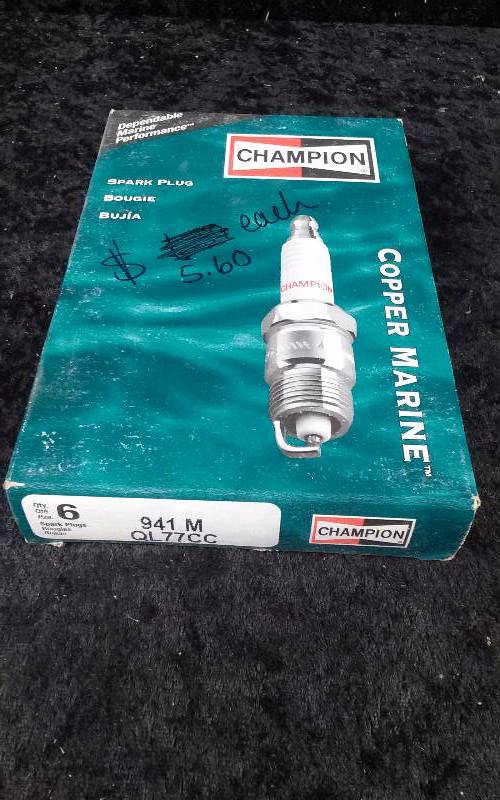 lot 738 image: SPARKPLUG - (6) Champion 941 MQL77CC