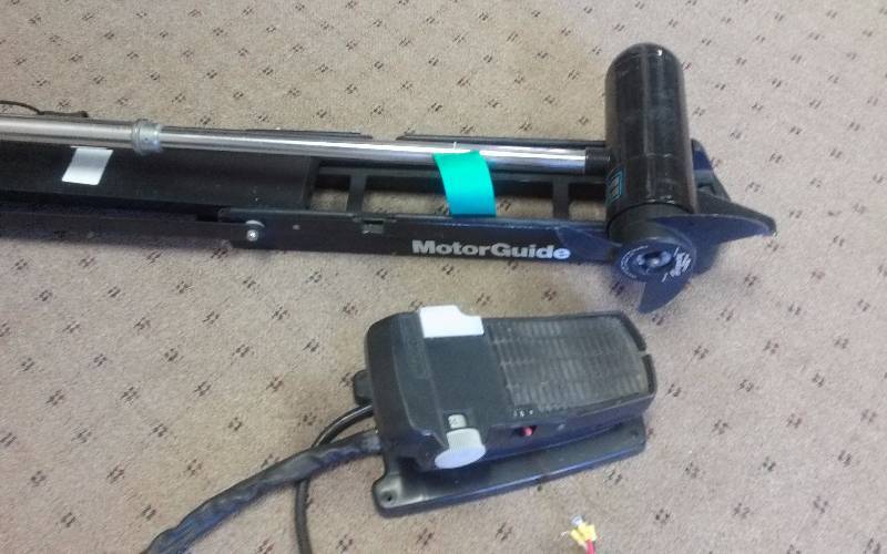 Brute 756 Trolling Motor, 56 thrust, 45", 12 or 24v, Used