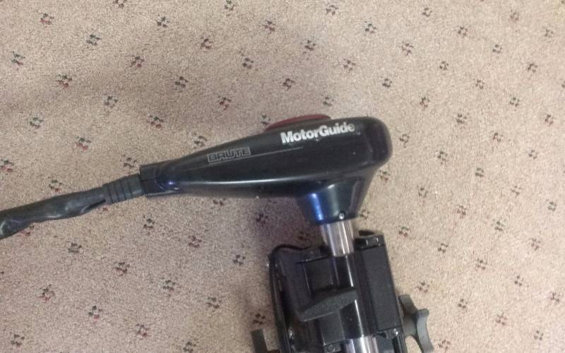 Brute 756 Trolling Motor, 56 thrust, 45", 12 or 24v, Used