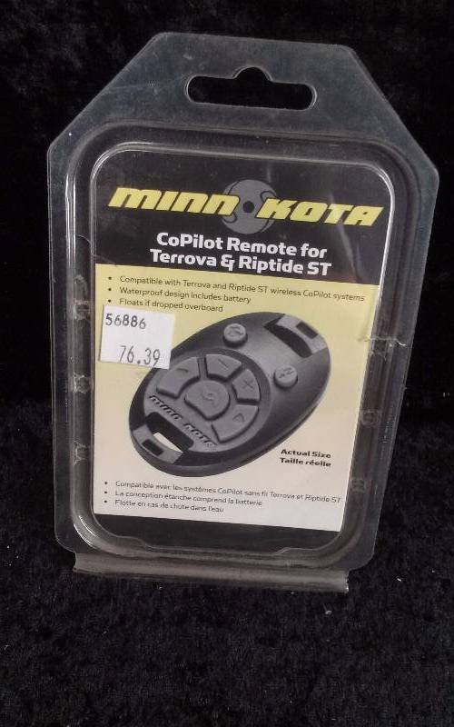 lot 799 image: MinnKota Co-Pilot Remote for Terrova & Riptide ST, PN 1866170
