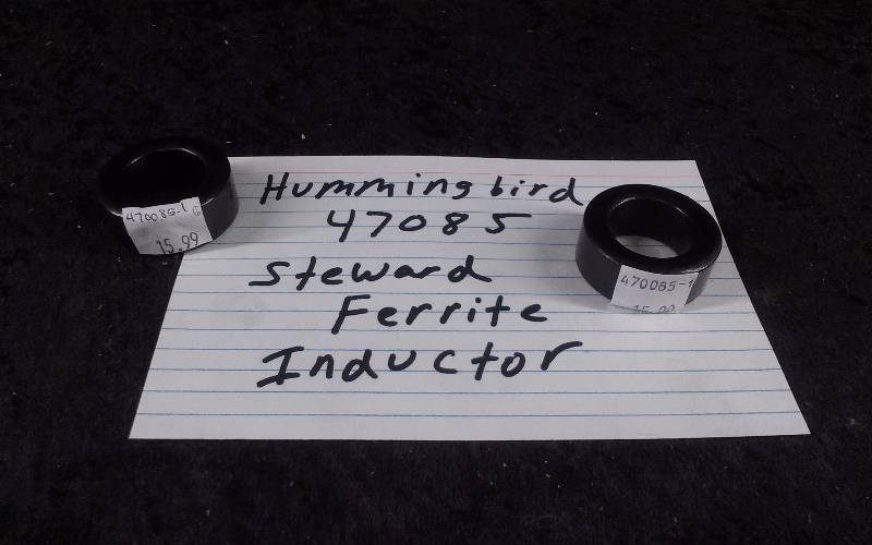 lot 837 image: (2) Steward Ferrite Inductor, Hummingbird PN 47085