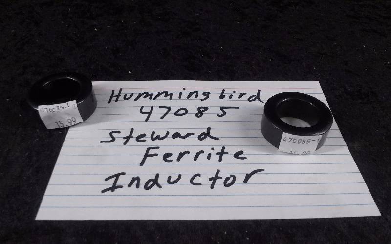 lot 839 image: (2) Steward Ferrite Inductor, Hummingbird PN 47085