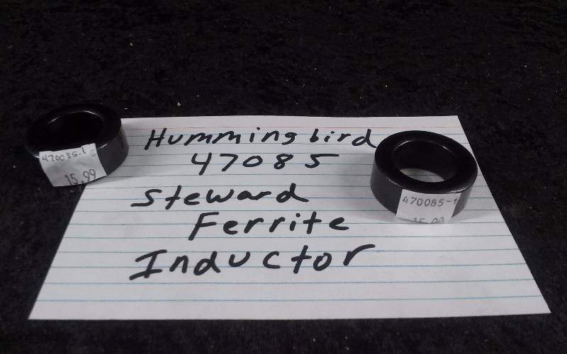 lot 840 image: (2) Steward Ferrite Inductor, Hummingbird PN 47085