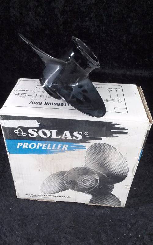 lot 893 image: Propeller - Solas Amita, Suzuki Engine, 10 x 5, 4 Blade R, Alum, PN 4113-100-05