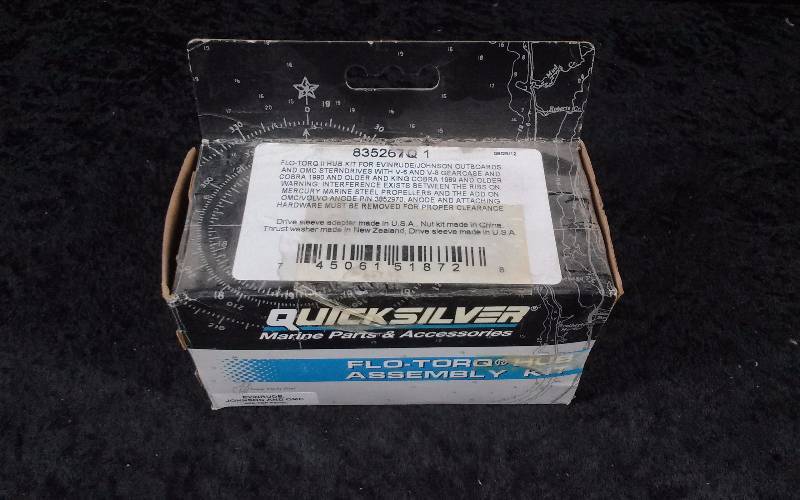 lot 901 image: Hub System - Quicksilver Flo-Torq Hub Assy Kit, PN 835267Q1