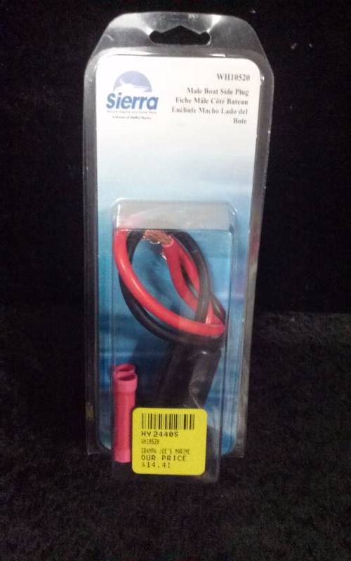 lot 932 image: Sierra Male Boat Side Plug, PN WH10520