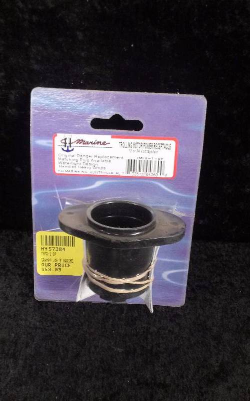 lot 942 image: TH Marine Trolling Motor Power Receptacle, 12 or 24v, PN TMFR-1-DP