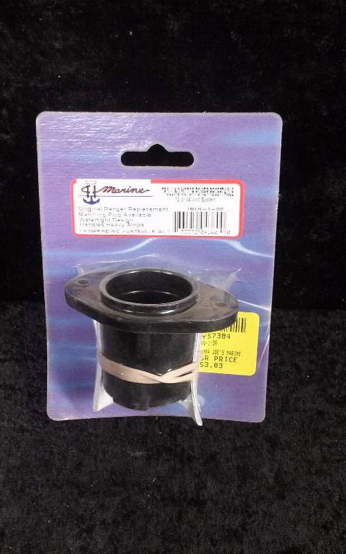 lot 943 image: TH Marine Trolling Motor Power Receptacle, 12 or 24v, PN TMFR-1-DP