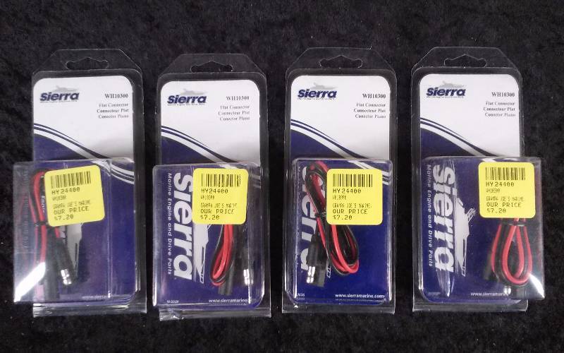 lot 958 image: (4) Sierra Flat Connectors, WH10300