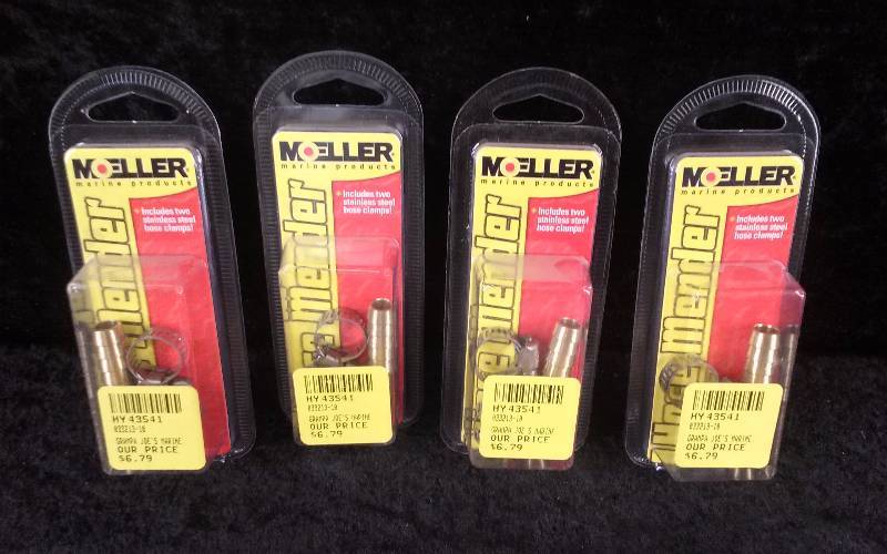 lot 1008 image: (4) Moeller 38 Hose Menders w2 Clamps, PN 033213-10
