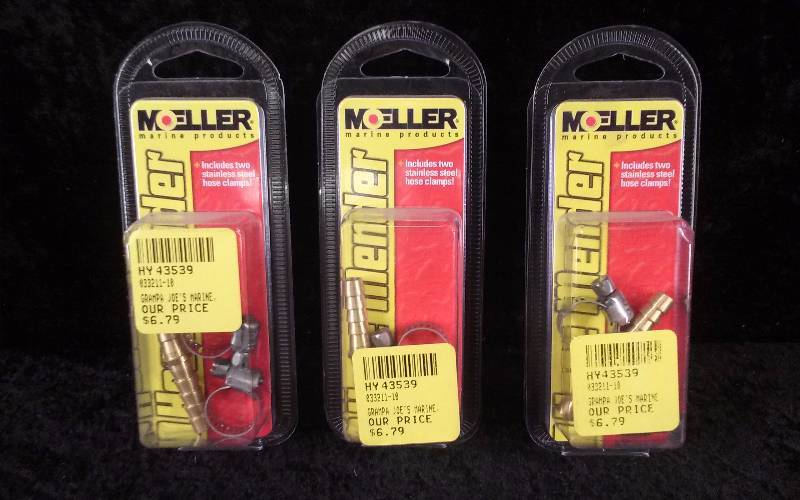 lot 1013 image: (3) Moeller 14 Hose Mender wClamps, PN 033211-10